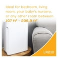 thumbnail image 4 of Air Purifier , for Home, 3-Layer HEPA Filter System, 3 Fan Settings , High-Efficiency, 4 of 6