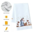 thumbnail image 6 of Luoshdecor Christmas Kitchen Nativity Towels,Cotton Decorative Dish Towels Holiday Drying Cloth for Home Bathroom 17.7x 27.5 in, 6 of 6