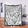 thumbnail image 4 of WUSUOWEI 1PC DIY Coloring Blanket,Color Your Own Blankets,Customizable Washable Colorings Blanket Kits,Coloring Mat,Creating Colorings Blankets for Adults,Art Activity Home Decoration, 4 of 9