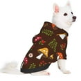 thumbnail image 3 of Bingfone Woodland Mushroom Dog Clothes Hoodie, Pet Winter Coat,Puppy Sweatshirts For Small Dogs Boy Girl,Suitable For All Breeds-Medium, 3 of 9
