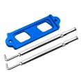 thumbnail image 1 of maskred Battery Down Tie Car Fasten Holder Bracket Durability Process Stainless Accessories Aluminum Replacement Fitment Blue, 1 of 7