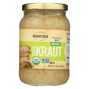 (Case of 12 )Woodstock Organic Sauerkraut - 16 oz.