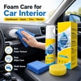 thumbnail image 2 of Foam Cleaner Multi Purpose - 4-in-1 Multi-enzyme Foam Cleaner, Foam Cleaner All Purpose, No-Rinse, Deep Cleaning Foam Cleaner for Car Interior, Kitchen, Bathroom Tile and Home Surfaces(1Pc), 2 of 7