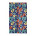 thumbnail image 1 of Tropical Hanging Pocket Organizer, Fruitful Peach Tree Leaves Branches Nature Harvest, Printed Polyester Storage Bag with Pockets, 21" x 31", Multicolor, 1 of 2