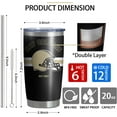 thumbnail image 6 of New Orleans Tumbler Cup - New Orleans Gifts for Men Women - 20 OZ Insulated Stainless Steel Coffee Travel Mug with Lid and Straw, 6 of 6