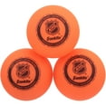 thumbnail image 3 of Franklin Street Hockey Balls - Outdoor NHL Hockey Balls - Low Bounce - 3 Pack - Orange, 3 of 4