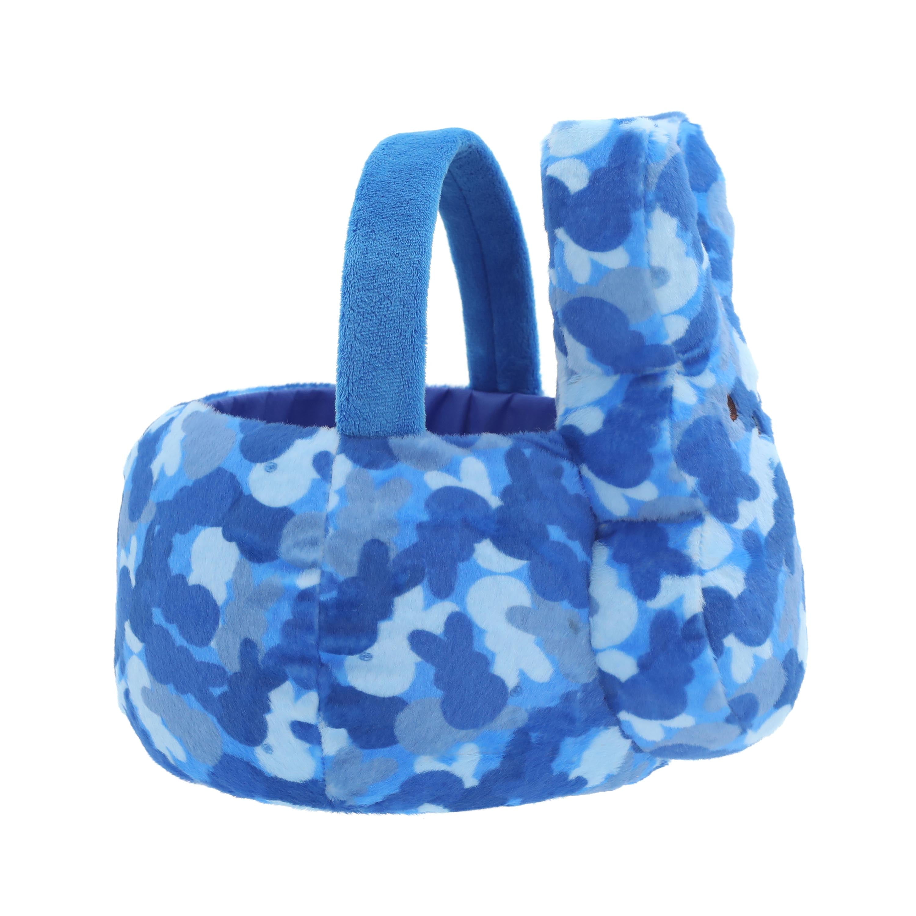 PEEPS® Bunny Blue Camo Plush Easter Basket