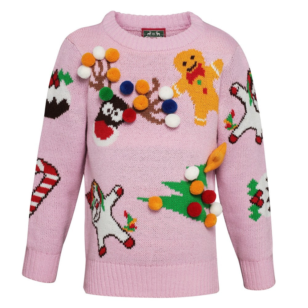 Christmas Shop Boys Girls Mix And Match Christmas Sweater Walmart Com
