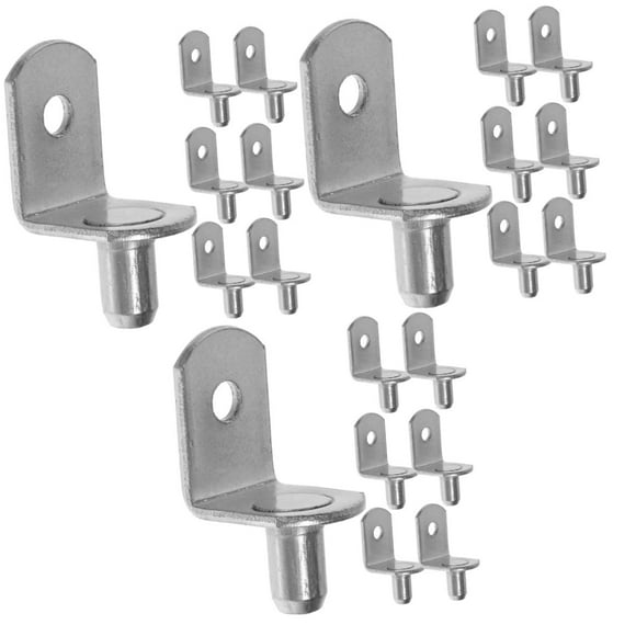 3sets Cabinet Shelf Brackets Shelf Cold Rolled Steel Adjustable Shelves 50pcs*3