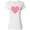 AA-White, variant on Inktastic Pink Valentine's Day Heart Women's T-Shirt