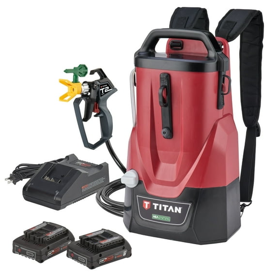 Titan Cordless High Efficiency Airless Backpack Sprayer, Control Max 1650