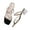 Black, variant on Womens High Heel Water Diamond Sandals Women's High Heels British Style Fashionable Comfortable Thick Heels Two Wearing Sandals Beige 40