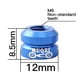 thumbnail image 1 of Tuerca De Boca De Neumático De Bicicleta Tapas de bloqueo de boquilla de válvula de tubo de ciclismo de tuerca de boca de neumático de vacío de bicicleta de aleación de aluminio Sywqhk Accesorios para bicicletas, 1 of 6