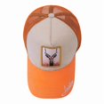 thumbnail image 3 of Unisex Rich Color Trucker Hat Antelope Pattern Patch Design Suede Hat Male Female Summer 9 Styles Animal Baseball Cap, 3 of 6