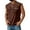 Brown, variant on LRGSHF Sleeveless Shirts for Men Henley Tank Tops Soft Lightweight Solid Color Pullover Summer Loose Workout 3-Button Tees with Pockets
