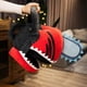 thumbnail image 3 of Chainsaw Man Pochita Cosplay Hat Stuffed Headgear Warm Soft Plush Hat Toy Halloween Party Costume Props, 3 of 5