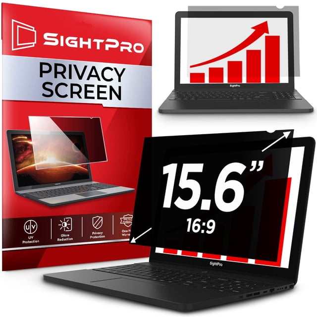 Filtro de pantalla de privacidad SightPro 15.6 para portátil 16:9 negro