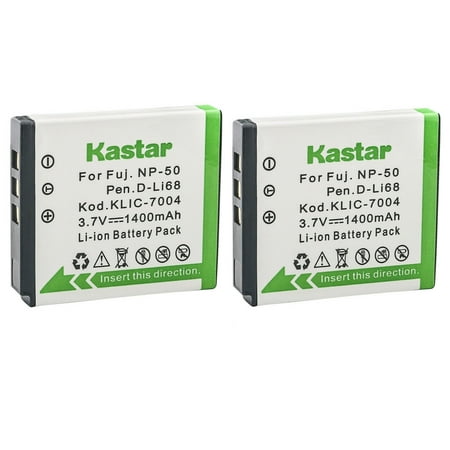 Image of Kastar FNP-50 Battery 2-Pack Replacement for SiOnyx Aurora SX-50 Battery SiOnyx Aurora Sport Water-Resistant IR Night Vision Camera