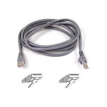 UPC: 0722868398807 | Belkin A3L980-30-S 30 ft. Cat 6 Gray CAT6 RJ45M/RJ45M Gray Patch Cable