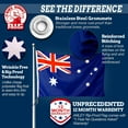 thumbnail image 7 of Anley 3' x 5' Rip-Proof Technology Double Sided 3-Ply Australia Flag - Australian National Flags 300D Polyester, 7 of 7