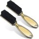 thumbnail image 1 of 2 cepillos de limpieza de cuchillas de barbero, cepillo para cortar el pelo, cepillo para uñas, herramienta para limpiar el cortaúñas (dorado), 1 of 5