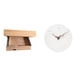 thumbnail image 1 of Estante flotante con cajón para montar en la pared con compartimento y reloj de pared, fácil instalación, estante de almacenamiento decorativo y reloj, 1 of 8