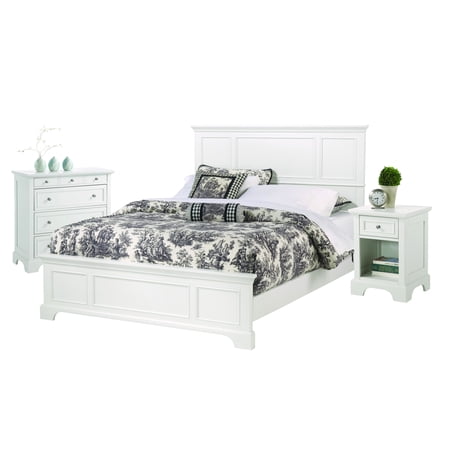 Home Styles Naples White Queen Bed Nightstand And Chest Home Styles Naples White Queen Bed Nightstand And Chest