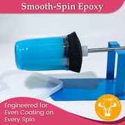 Bond Craftor 32oz Tumbler Coating Epoxy Resin Kit, Crystal Clear Fast Cure Formula, UV Resistant & Low Odor, Easy 1:1 Mix for Cups and Mugs