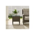 thumbnail image 4 of Crosley Furniture Rockport Traditional Wicker Outdoor Side Table in Light Brown, 4 of 4