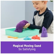 Kinetic Sand Sandbox Set Purple Sand, Tools & Storage
