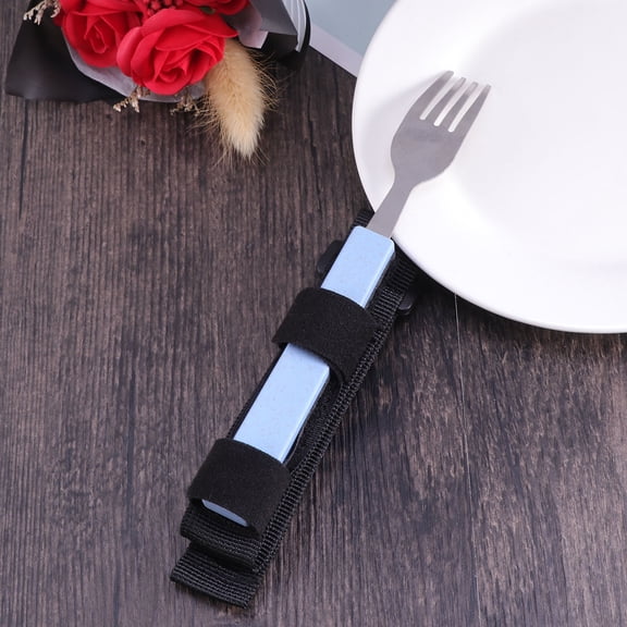 Raindrops 1Pcs Adjustable Strap Fork for Disabled Adults 1Pcs