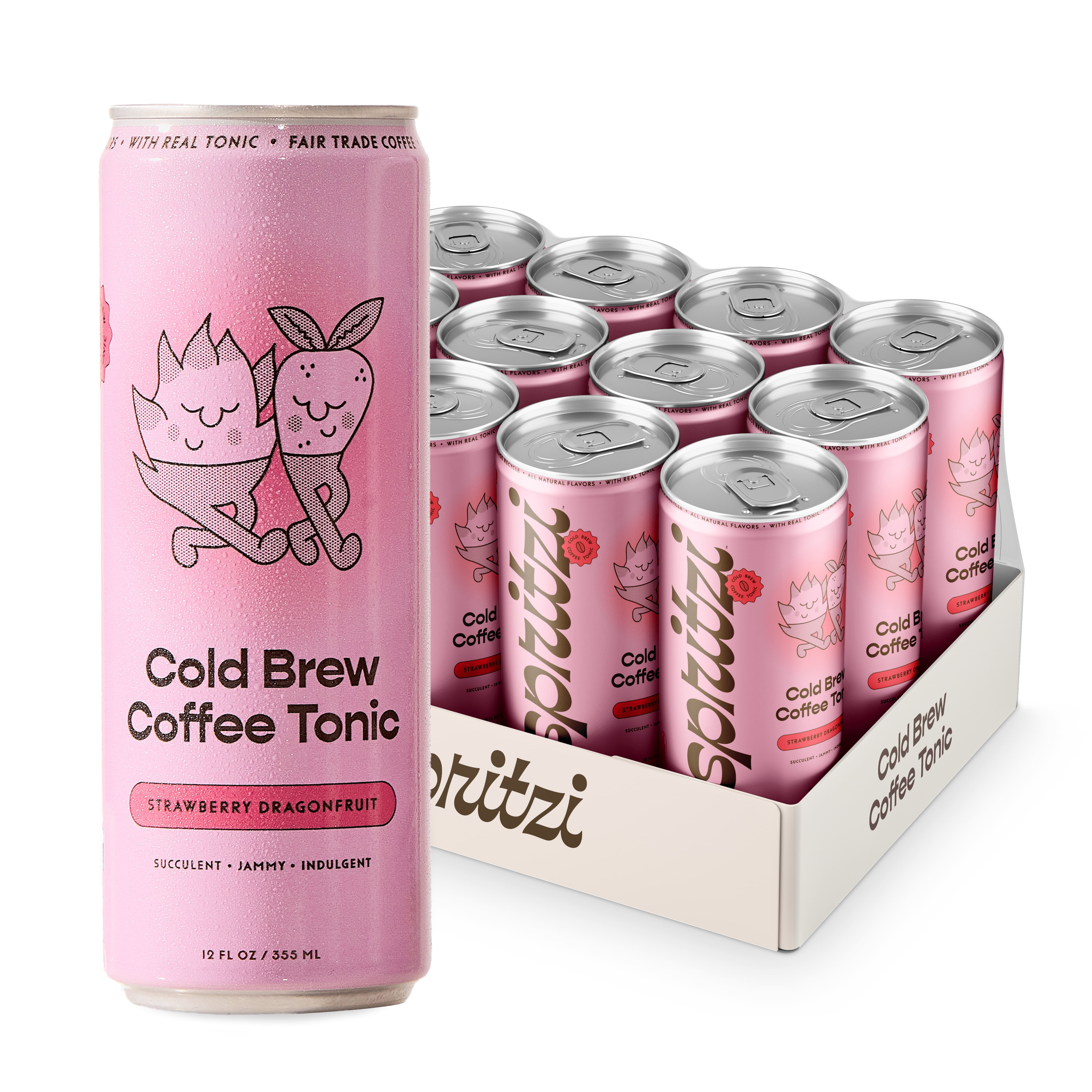 Java Monster Nitro Cold Brew Latte, Coffee + Energy Drink, 13.5 fl