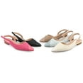 thumbnail image 3 of Journee Collection Womens Daphnne Tru Comfort Foam Sling Back Pointed Toe Flats, 3 of 7