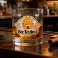 thumbnail image 3 of Bee Festival Glass Cup ,Clear Water Cup with Cute Bee Pattern,Easy Clean,3.4 oz, for Sparkling Water,Coffee Mugs ,Tea, , Cup,Beverage Cup, 3 of 7