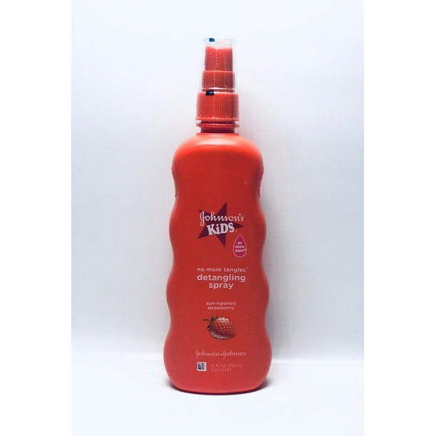 Johnson's Kids No More Tangles Hair Detangling Spray Strawberry