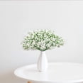 thumbnail image 4 of Artificial Baby Breath Flowers Fake Gypsophila Bouquets 12 Pcs Fake Real Touch Flowers for Wedding Decor DIY Home Party(White), 4 of 5