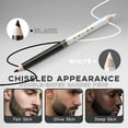 thumbnail image 3 of Barber Pencil for Lineup Magic Hairline Enhancement Beard Guide Shaping Pencils for Design Razor Trace Black White Barber Chalk Pencils Set with Sharpener Ruler Brush for Men, 3 of 14