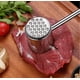 thumbnail image 4 of Ablandador de carne, martillo de carne de acero inoxidable para cocinar pollo/carne de res/cerdo/nueces/pescado (A) oso de fresa Electrónica, 4 of 4
