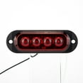 thumbnail image 2 of Lefu 2 Pcs 4LED Feux de Position Étanches pour Bateau Remorque Camion RV, 2 of 5