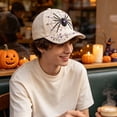 thumbnail image 5 of 2026 Halloween Baseball Cap Men & Women Pumpkin Floral Printed Baseball Cap Lightweight Adjustable Casual Sun Hat for Unisex Outdoor Activities Wear, 5 of 5