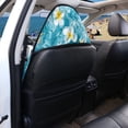 thumbnail image 4 of Uorisanigo Ocean Plumeria Car Seat Towel Covers, Universal Front Bucket Seat Cover Fit for Auto Truck Van SUV, Waterproof Non-Slip Towel Seat Protector for Gym/Pet, 4 of 6