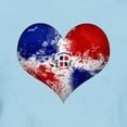 thumbnail image 3 of CafePress - Dominican Heart Women's Light T Shirt - Women's Classic T-Shirt, 3 of 4