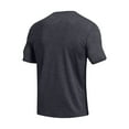 thumbnail image 6 of IYTR Mens Athletic Shirts Summer Solid Color Short Sleeve T Shirts Fashion Pullovers Crewneck T-shirts Leisure Workout T Shirts Black XXXL, 6 of 7