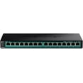 thumbnail image 3 of TRENDnet TPE-TG161H, 16-Port Gigabit PoE+ Switch, 3 of 8