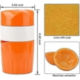 thumbnail image 3 of Citrus Juicer Orange Squeezer, Manual Juicer,hand Juicer,orange Juicer With Strainer And Container, For Lemon,orange,lime,citrus, 3 of 4