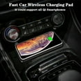 thumbnail image 4 of Car Wireless Charging Pad 15W Non Slip Fast Charger for Center Console, 4 of 8