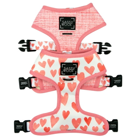 UPC: 0810033170294 | Dolce Rose Dog Reversible Harness – Extra Small