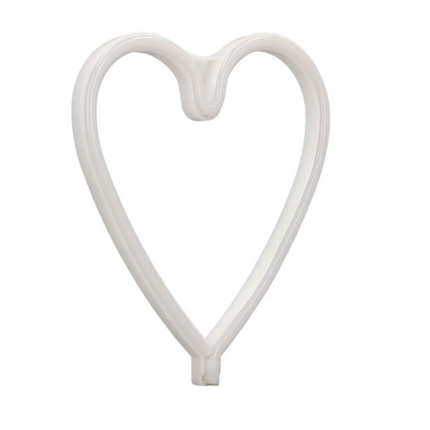 Luz de Neón Led, Luces de Neón Coloridas con Batería USB Con Luz de Seguridad Con forma de Corazón Suave para el Hogar para el Hogar