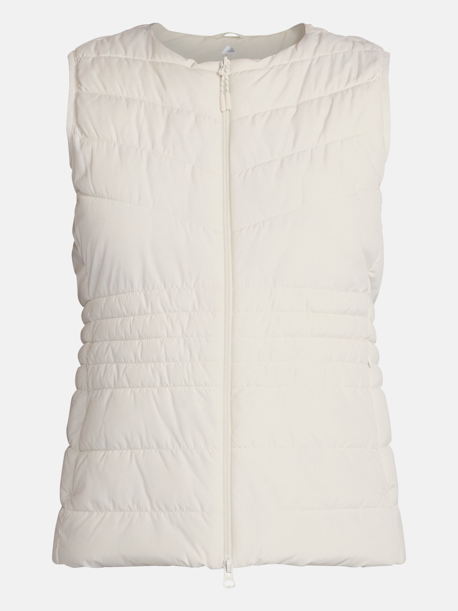 Ozark Trail Women's and Women's Plus Collarless Puffer Vest, Sizes XS-3X