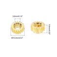 thumbnail image 2 of Unique Bargains Classical Guitar String Tuning Pin Gear 3.6mm Flat Hole Gold Tone for Guitar Tuning 6 Pack, 2 of 5